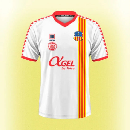 Summer Boys Girls Clothing Daily Athleisure Football Jersey Breathable Quick Dry Sweat-absorbing Flexible Ue Sant Andreu Jersey