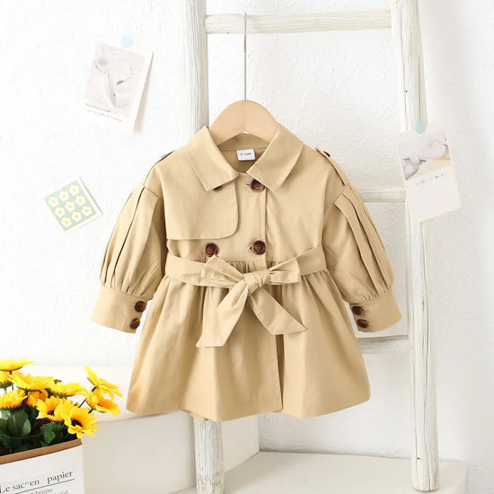 Trench Coat For Girl Children&