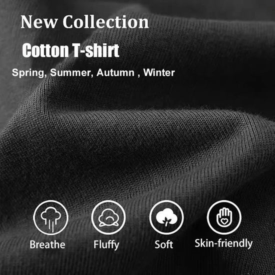 T-shirts for Men New in Tops and T-shirts Cotton Men&